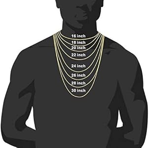 Amazon | JINAO ヒップホップ 14Kゴールドフィルド 14mm マイアミ